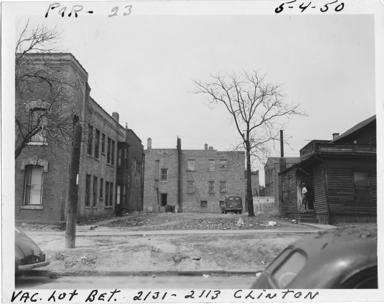 Vacant lot between 2131 and 2113 Clinton