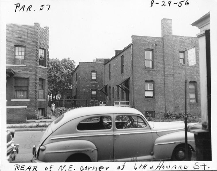 View at 6th Street and Howard