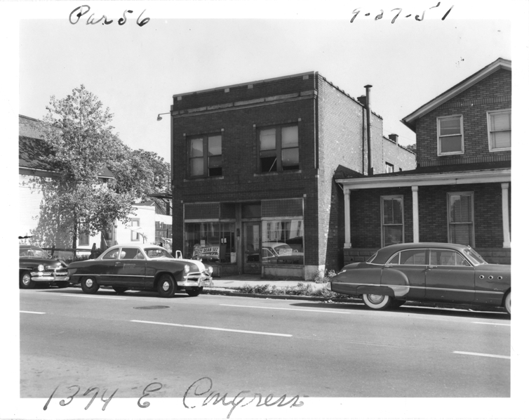 Commercial building at 1374 E. Congress