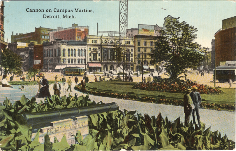 Cannon on Campus Martius