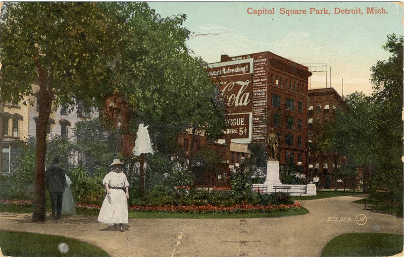 Fountain at Capitol Square Park