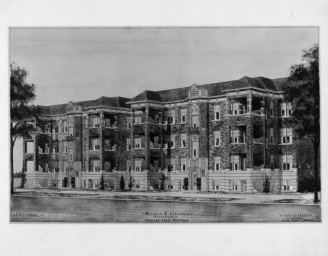 Metcalf and Beresford apartment building