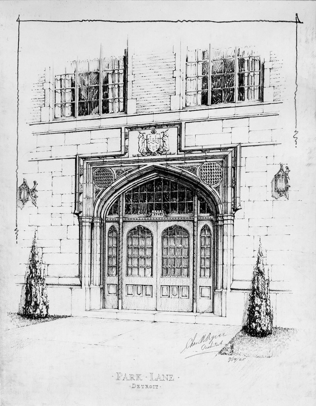 Entrance of Park Lane