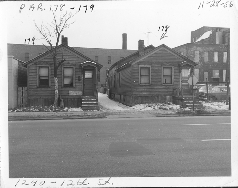Houses at 1240 and 1244 12th Street