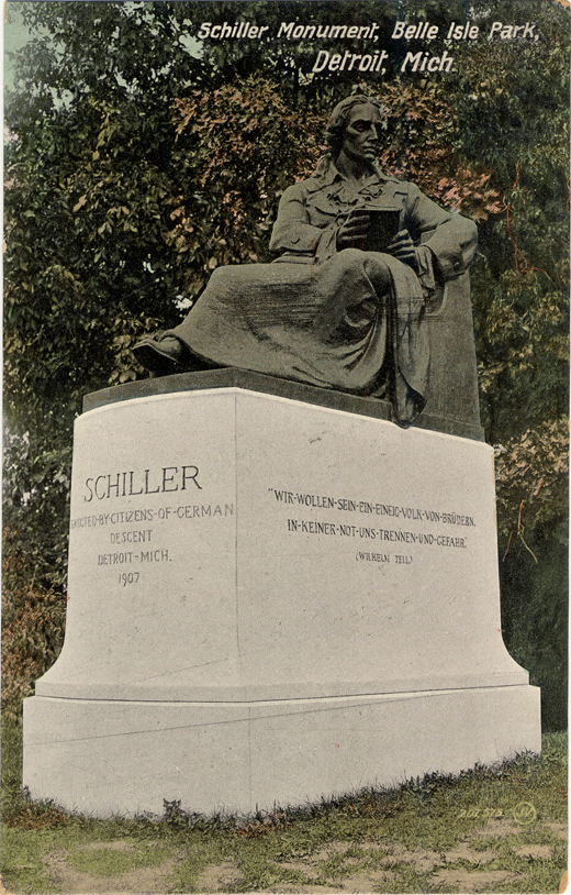 Johann Frederich von Schiller Monument