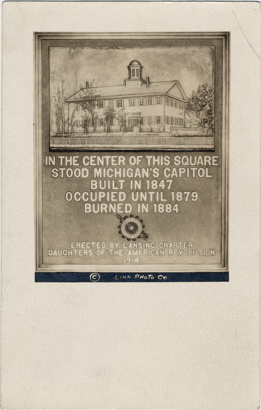 Monument for first State Capitol