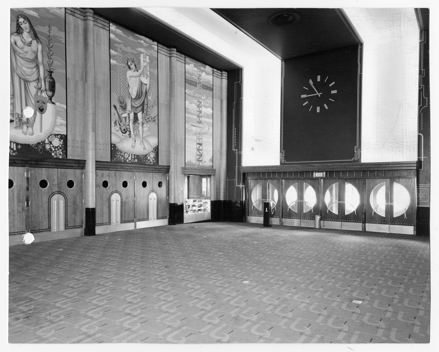 Harper Theater lobby