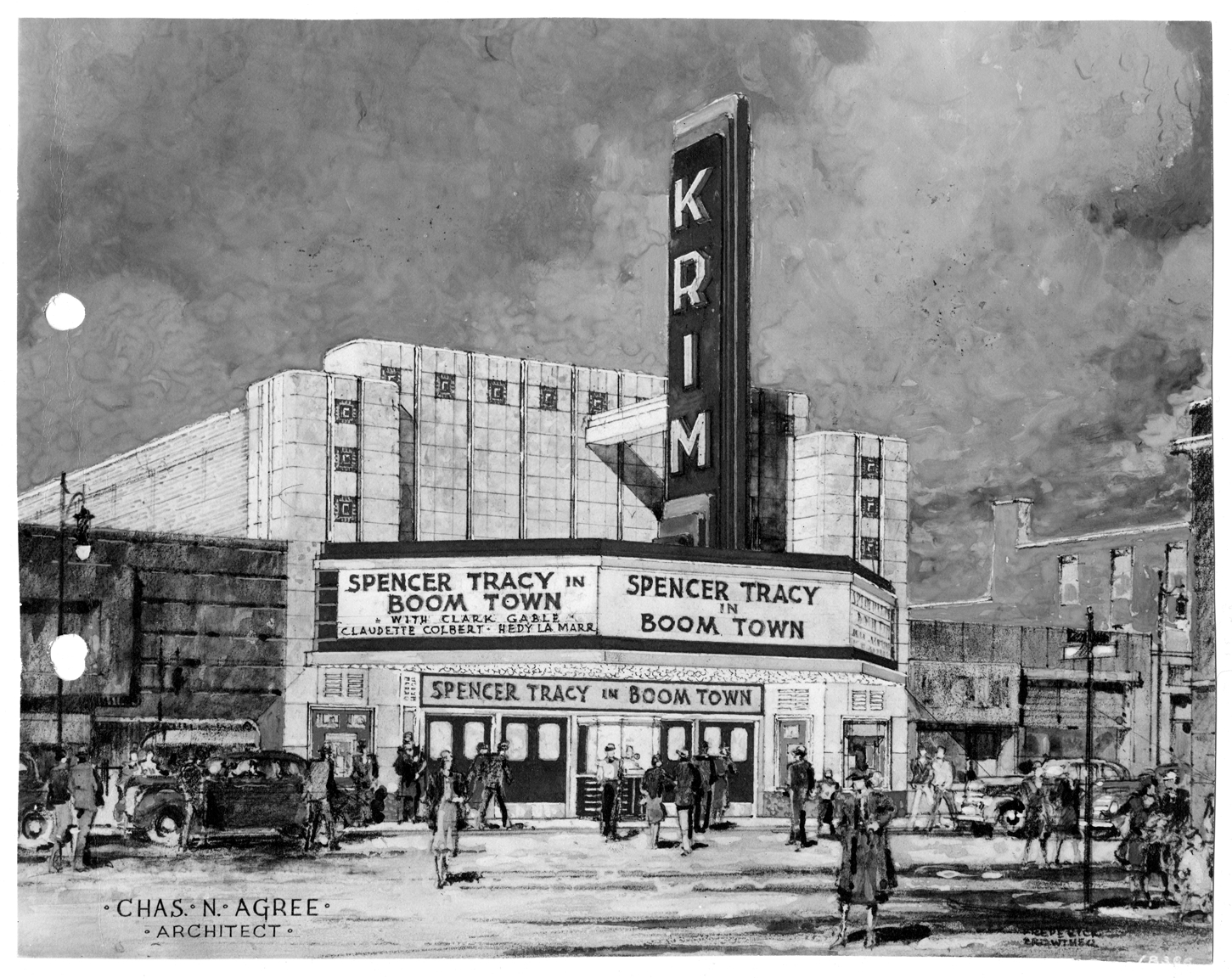 Exterior of Krim Theater