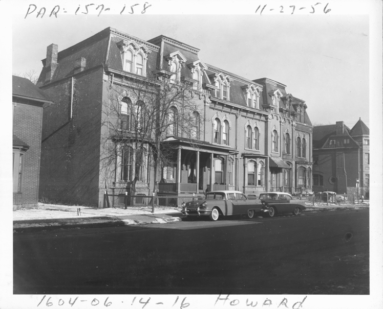 House at 1604-1606-1614-1616 Howard