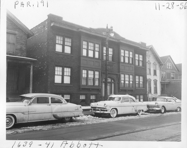 Abbott Apartments at 1639-1641 Abbott