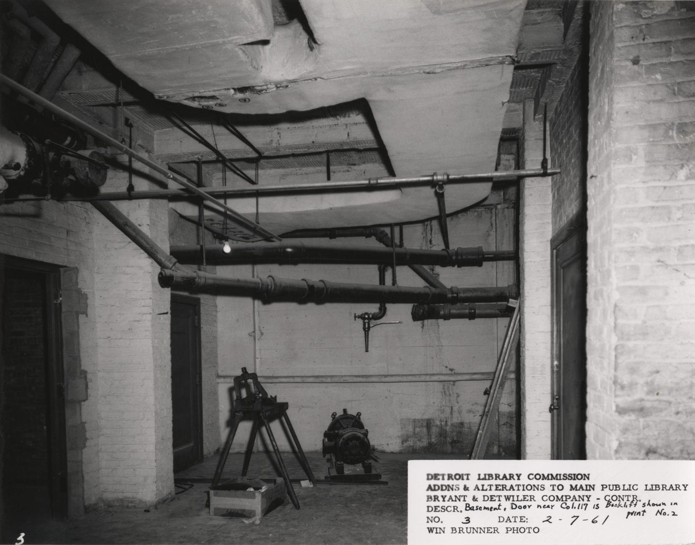 Basement, Main Library
