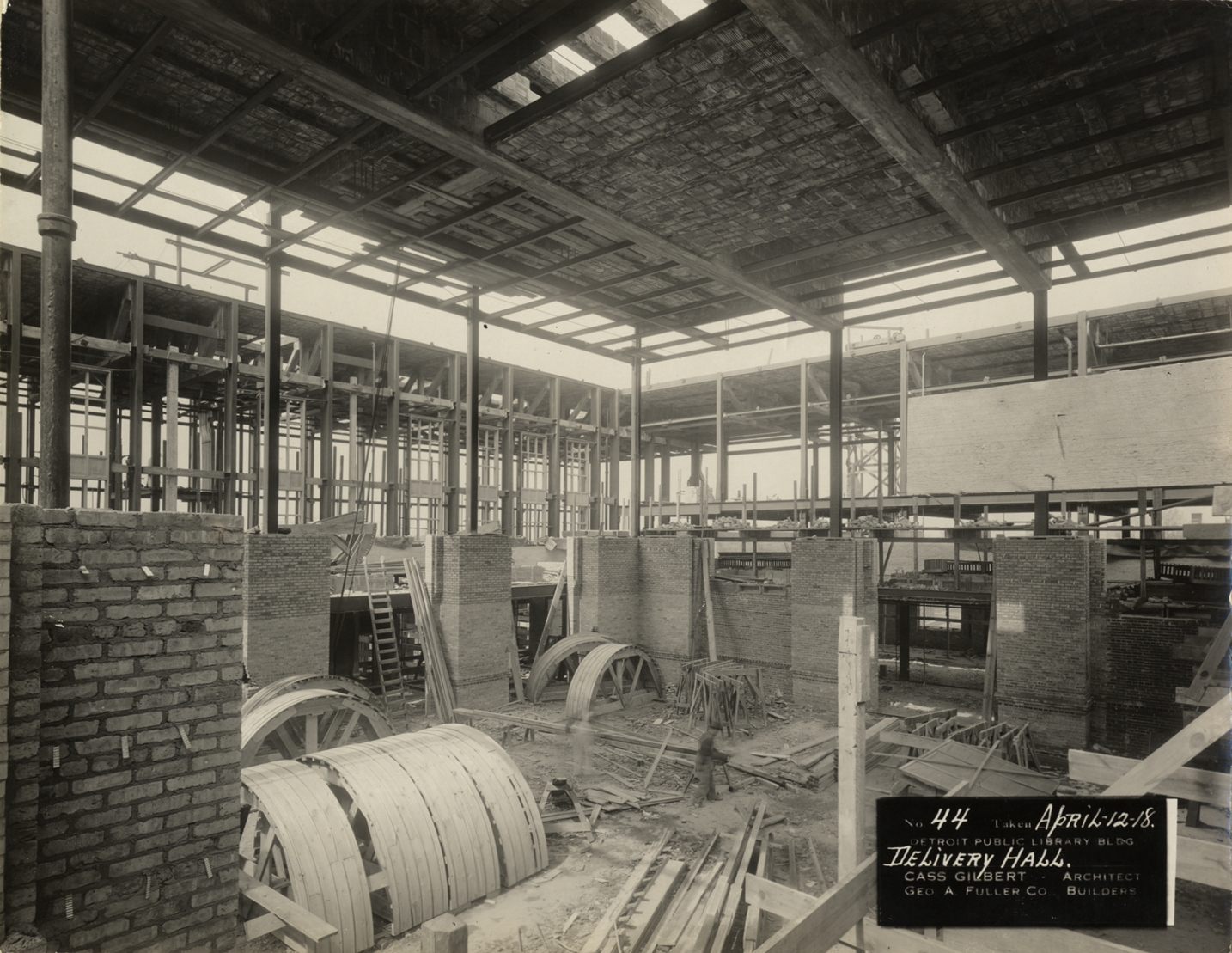 Delivery hall at Main Library