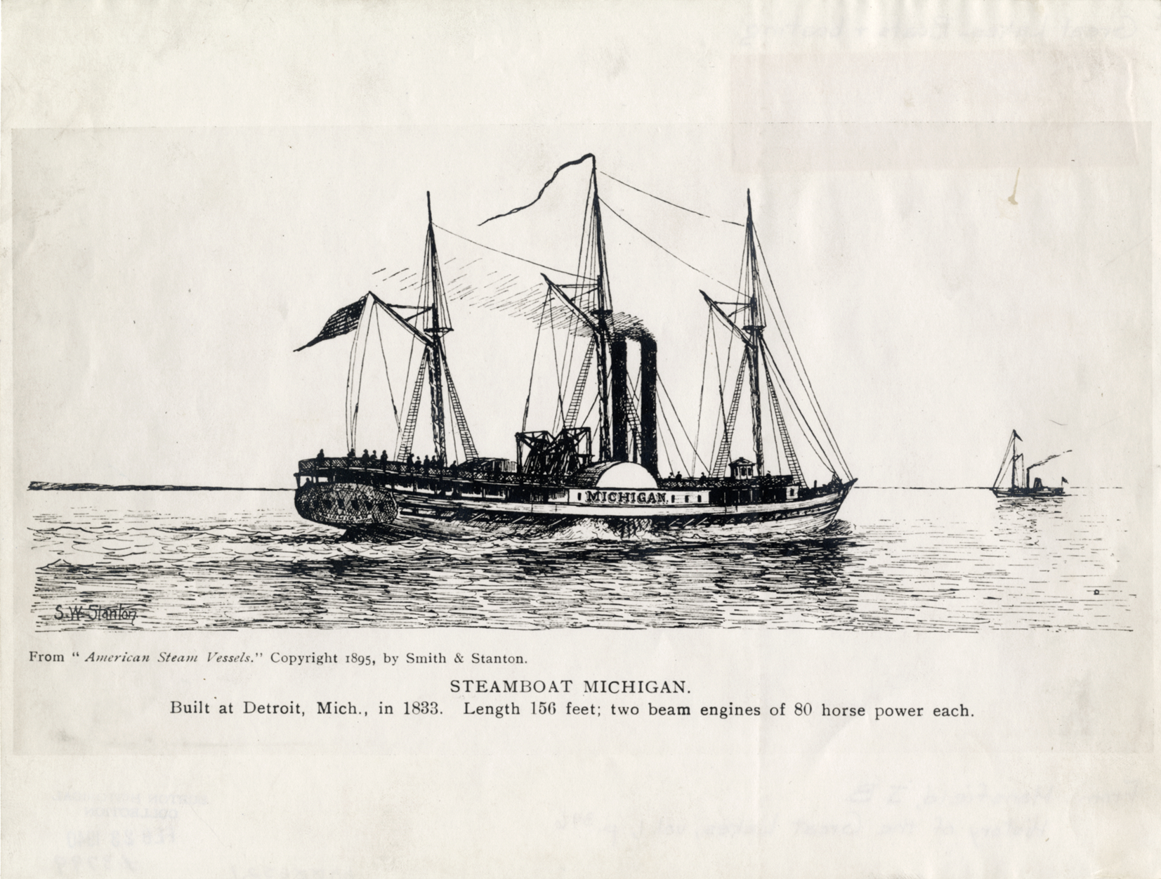 Steamship "Michigan"