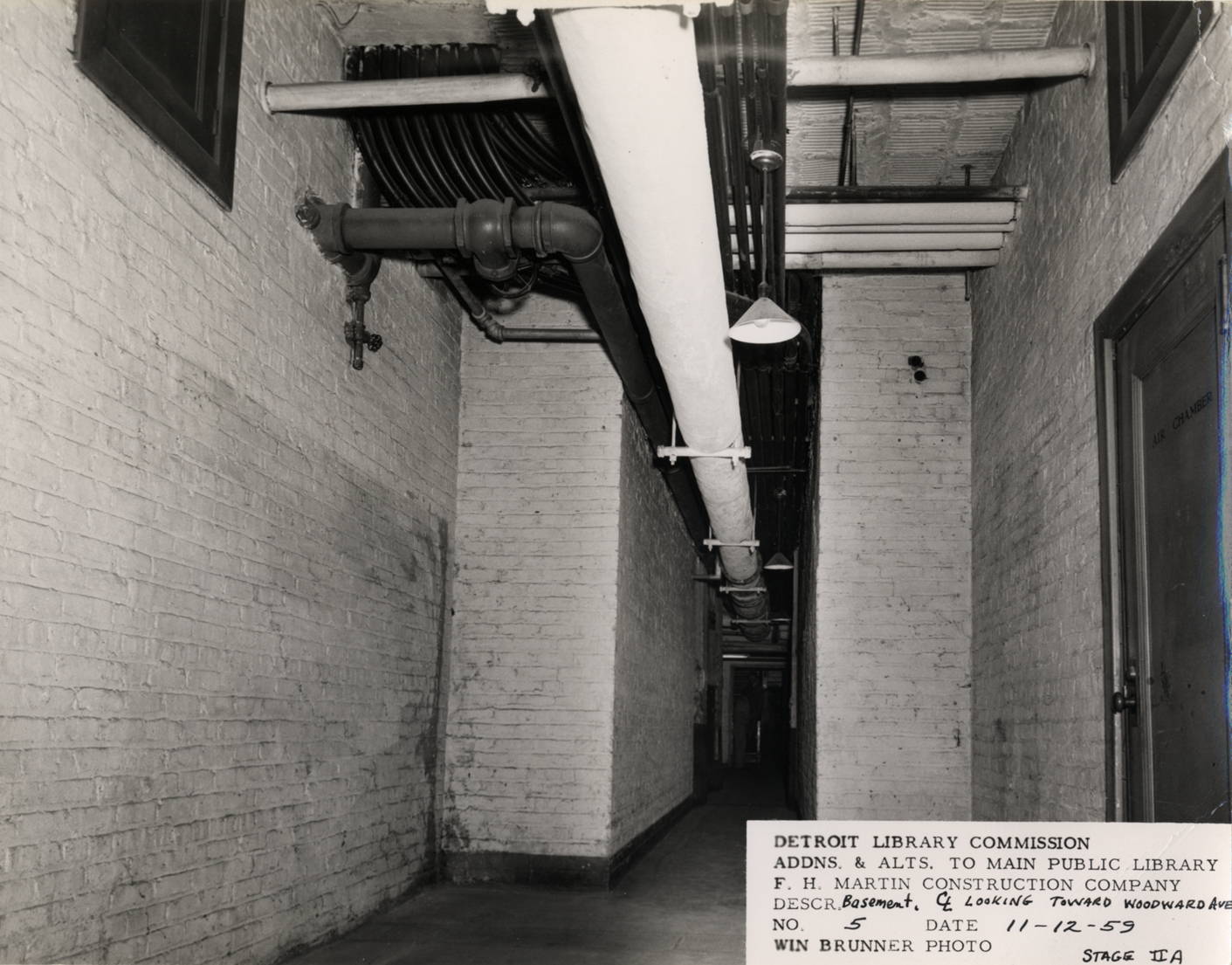 Basement, Main Library