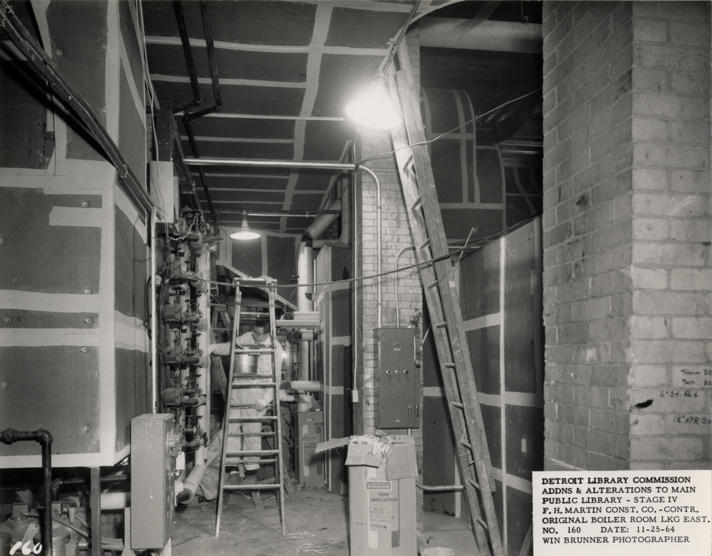 Boiler room, Main Library