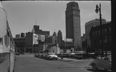 Adams Grill and David Broderick building