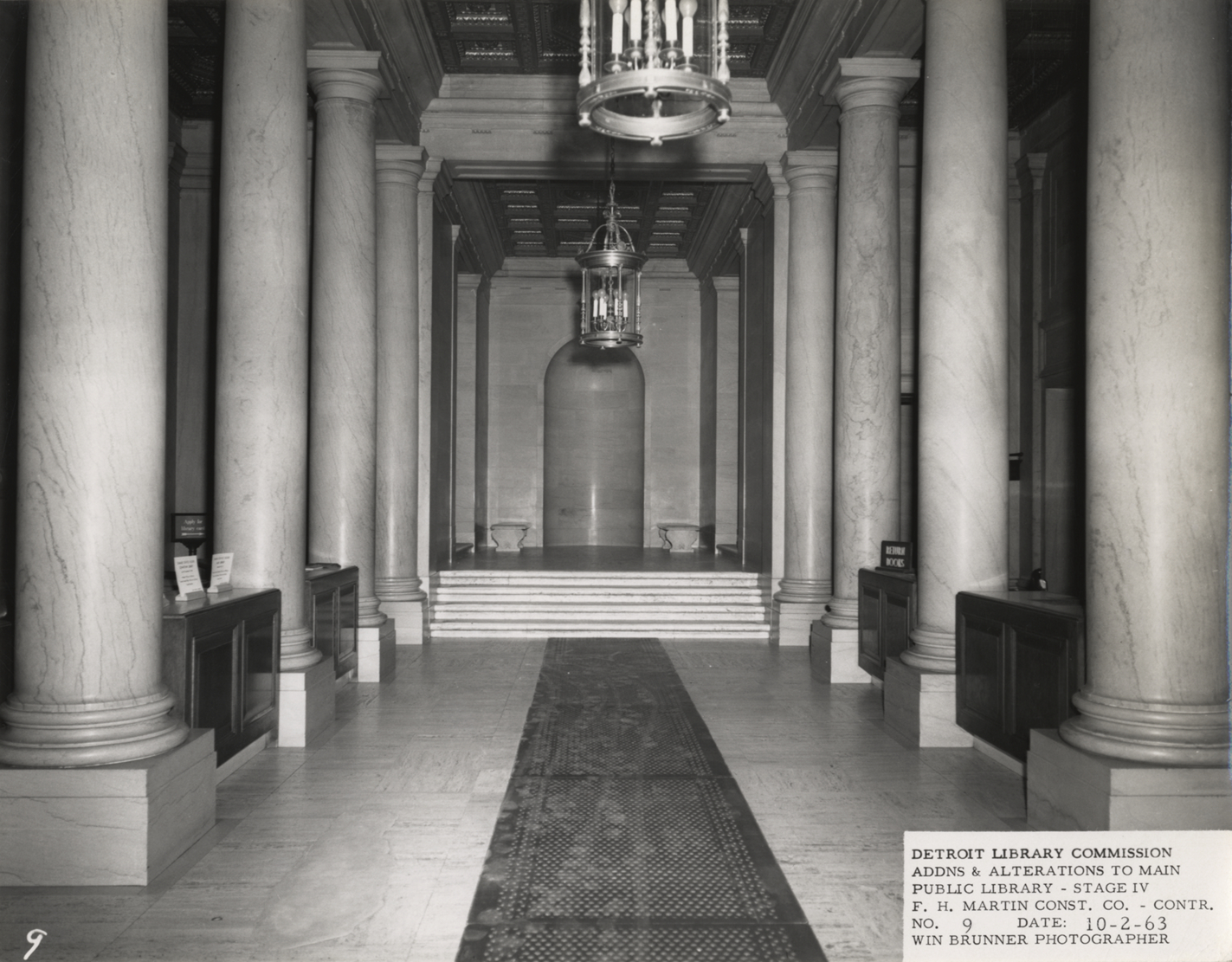 Entrance hall, Main Library