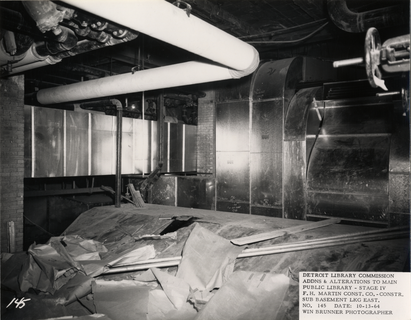 Air handling units, Main Library