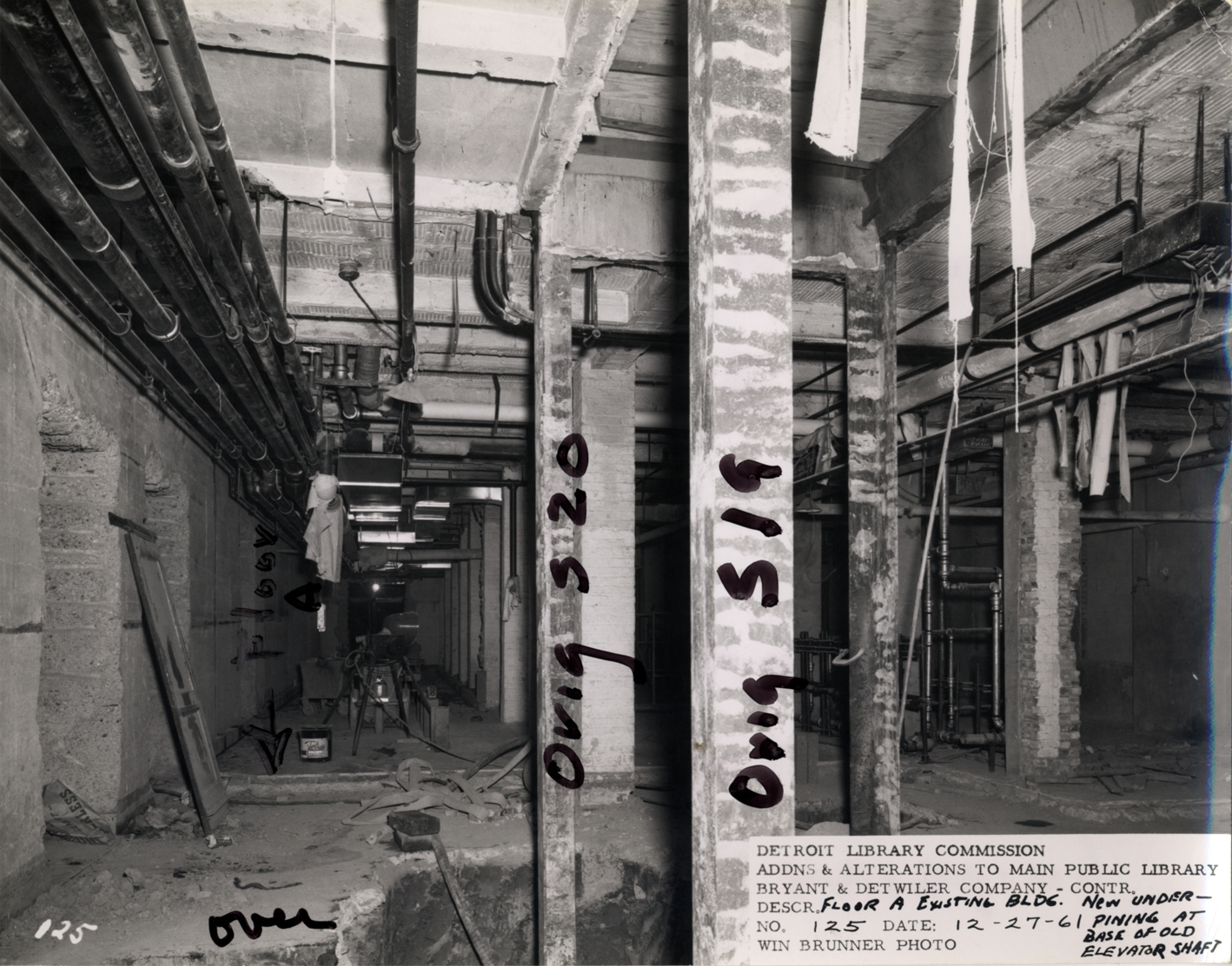 Underpinning on A-level, Main Library