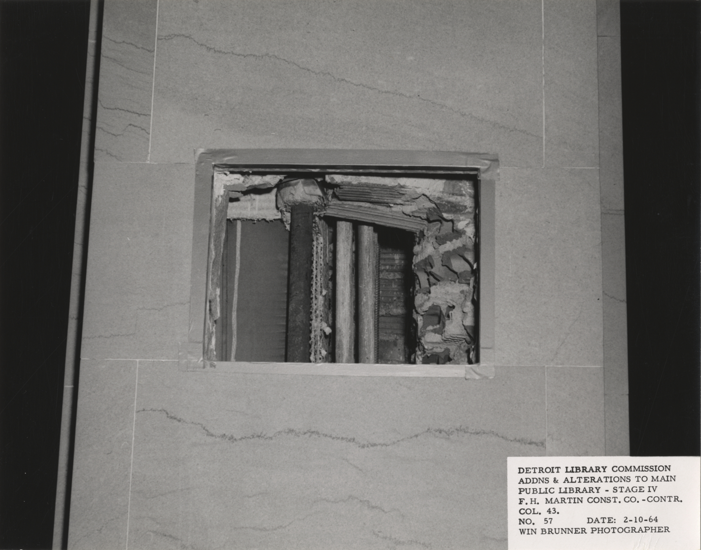 Column 43, Main Library