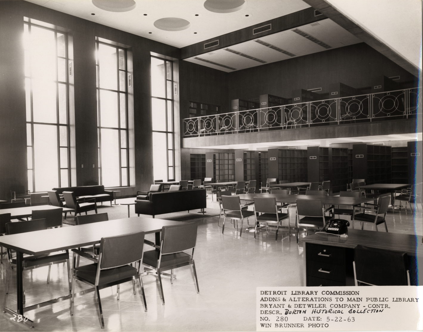 Burton Historical Collection, Main Library