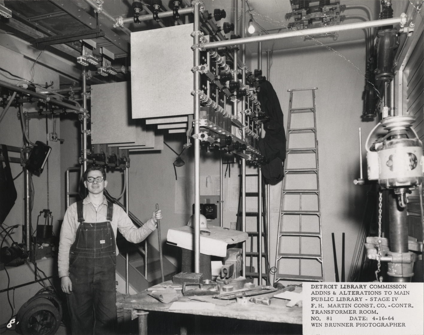 Transformer room, Main Library