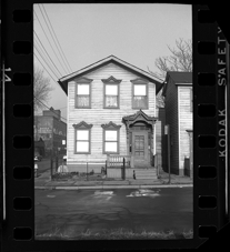Wooden-frame house