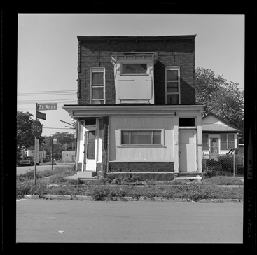 House at corner of West Lafayette and St. Anne Streets