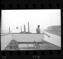 Captain on Bob-Lo ferry