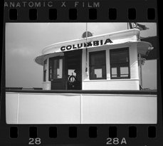 Pilot house of Bob-Lo ferry "Columbia"
