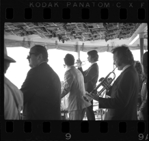 Musicians on deck of Bob-Lo ferry