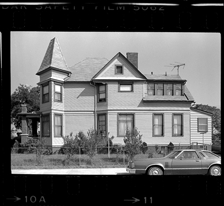 Wooden-frame house
