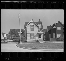 Wooden-frame house