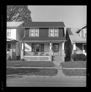 Wooden-frame house