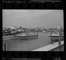 Boats docked at Bob-Lo Island