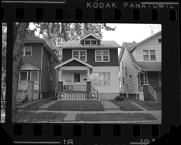 Wooden-frame house