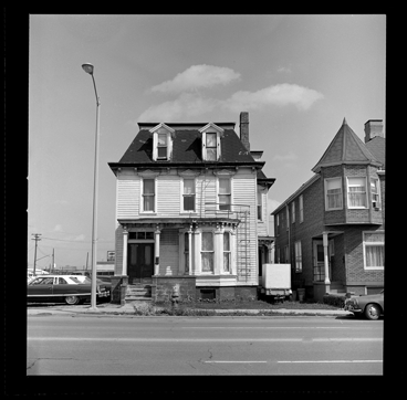 Wooden-frame house