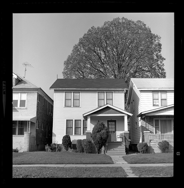 Wooden-frame house