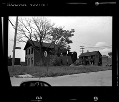 Abandoned houses on East Congress Street
