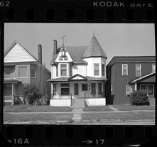 Wooden-frame house
