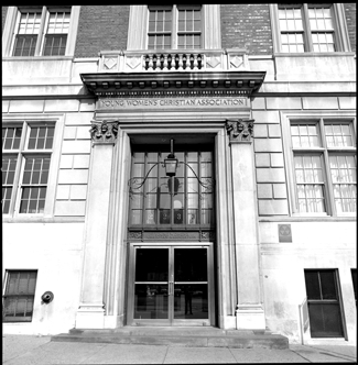 Entrance to Y.W.C.A. building