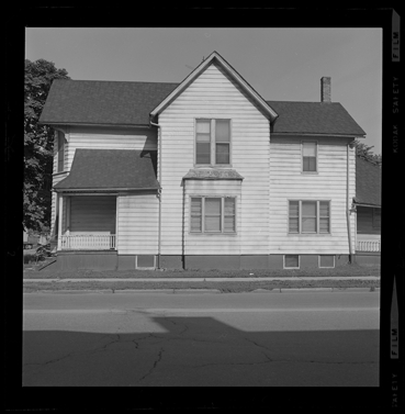 Wooden-frame house