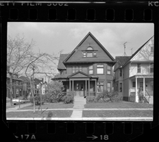 Wooden-frame house