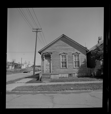 Wooden-frame house