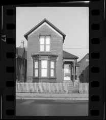 Wooden-frame house