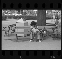 Woman holding young boy, Bob-Lo Amusement Park