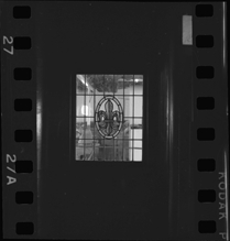 Stained glass window on Bob-Lo ferry