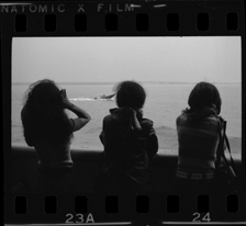 Three women on Bob-Lo ferry