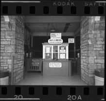 Ticket booth for roller skating rink, Bob-Lo Amusement Park