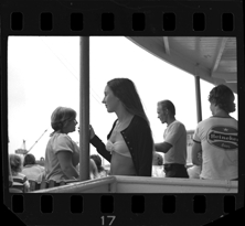 Young woman on Bob-Lo ferry